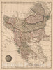 Historic Map : 1825 Turkey in Europe - Vintage Wall Art