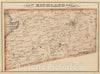Historic Map : 1875 Richland Township, Logan County, Ohio. - Vintage Wall Art