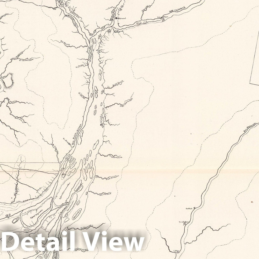 Historic Map : National Atlas - 1775 Essequibo and Demerara by Heneman. - Vintage Wall Art