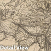 Historic Map : School Atlas - 1845 Physical Map Of Asia - Vintage Wall Art