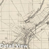 Historic Map : National Atlas - 1924 Toledo. - Vintage Wall Art