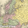 Historic Map : 1890 Europe : Vintage Wall Art