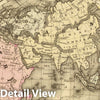 Historic Map : 1880 Eastern Hemisphere. - Vintage Wall Art