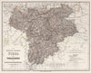 Historic Map : Liechtenstein, 1879 Tirol, Austria. , Vintage Wall Art