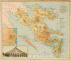 Historic Map : National Atlas - 1899 No. 11. Luzon. - Vintage Wall Art
