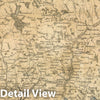 Historic Map : National Atlas - 1856 Maine. - Vintage Wall Art