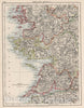Historic Map : 1906 Ireland (Section 1) - Vintage Wall Art