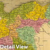 Historic Map : 1845 Prussia. v1 - Vintage Wall Art