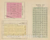 Historic Map : 1887 Santa Fe, Dalton and South Haven. - Vintage Wall Art