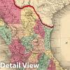 Historic Map : 1860 Mexico. - Vintage Wall Art
