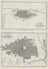 Historic Map : Peru , Huaraz (Peru), 1865 Piura y Huaraz. , Vintage Wall Art