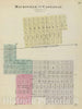 Historic Map : 1887 Macksville and Cassaday, Stafford Co. - Vintage Wall Art