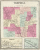 Historic Map : 1873 Campbell. - Vintage Wall Art