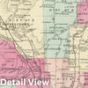 Historic Map : 1873 Campbell. - Vintage Wall Art