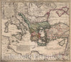 Historic Map : Greece, 1788 Imperii Turcici Europaei Terra Graecia. , Vintage Wall Art