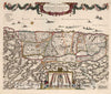 Historic Map : Palestine, Holy Land 1682 Terra Sancta, sive Promissionis olim Palestina. , Vintage Wall Art