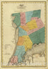Historic Wall Map : 1829 Westchester County. - Vintage Wall Art