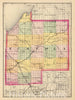 Historic Map : 1873 (Map of Tuscola County, Michigan) - Vintage Wall Art