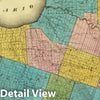 Historic Map : 1829 Oswego County. - Vintage Wall Art
