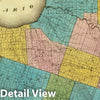 Historic Map : 1829 Oswego County. - Vintage Wall Art