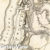 Historic Map : New York (N.Y.), York, 1807 Ile de New York et Positions des Armees Americaine et Britannique, 27 Aout 1776. , Vintage Wall Art