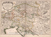Historic Map : 1699 Duches of Styria, Carinthia, and Carniola, Austria. - Vintage Wall Art