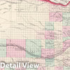 Historic Map : 1878 Nebraska. - Vintage Wall Art
