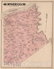 Historic Map : 1876 Raccoon Township, Beaver Co. PA. - Vintage Wall Art