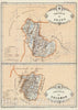 Historic Map : Argentina, Jujuy (Argentina : Province) 1888 Provincias de Jujuy y Tucuman. , Vintage Wall Art