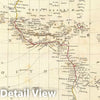 Historic Wall Map : 1831 (World, gnomonic proj. I. Africa and south Europe) - Vintage Wall Art