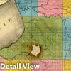 Historic Map : 1829 Erie County. - Vintage Wall Art