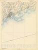 Historic Map : 1893 33. Bridgeport sheet. - Vintage Wall Art