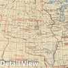 Historic Map : Statistical Atlas - 1903 1. Accessions of territory. - Vintage Wall Art