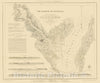 Historic Map : Chart Atlas - 1846 Harbor of Annapolis. - Vintage Wall Art