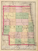 Historic Map : 1873 (Map of Sanilac County, Michigan) - Vintage Wall Art