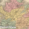 Historic Map : 1859 Scotland. - Vintage Wall Art