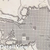 Historic Map : Peru , Moyobamba (Peru), 1865 Plano topografico, Ciudad de Moyobamba. , Vintage Wall Art