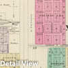 Historic Map : 1887 Marquette, Conway, Galva, Elyria, Ames, Christie. - Vintage Wall Art