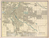Historic Map - World Atlas - 1901 Denver - Vintage Wall Art