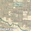 Historic Map - World Atlas - 1901 Denver - Vintage Wall Art