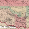 Historic Map : 1869 Indian Territories. - Vintage Wall Art