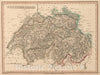 Historic Map : 1808 Switzerland. v2 - Vintage Wall Art