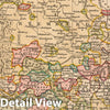 Historic Map : 1802 Swabia (Southern Germany). v1 - Vintage Wall Art