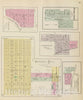 Historic Map : 1887 Spring Hill, Edgerton, Ocheltree, Gardner, Cedar Junction. - Vintage Wall Art
