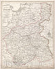Historic Map : Poland, 1854 Polen , Vintage Wall Art