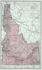 Historic Map : 1948 Idaho. - Vintage Wall Art