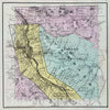 Historic Wall Map : 1898 11-12 N, 10 W. - Vintage Wall Art
