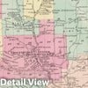 Historic Map : 1873 Troupsburgh. - Vintage Wall Art