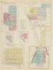 Historic Map : Bennington (Kan.), Kansas, 1887 Delphos, Bennington, Ada, Verdi, Niles, Tescott, Bridgeport. , Vintage Wall Art