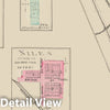 Historic Map : Bennington (Kan.), Kansas, 1887 Delphos, Bennington, Ada, Verdi, Niles, Tescott, Bridgeport. , Vintage Wall Art